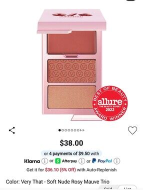 ONE/SIZE 3D Blush Trio - Very That